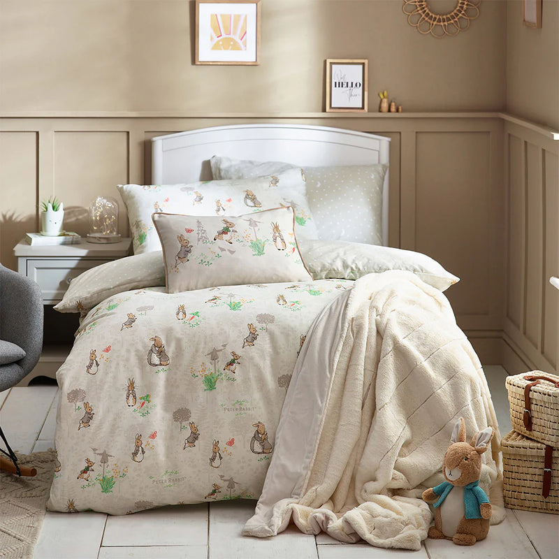 Peter Rabbit™ Classic 100% Cotton Reversible Duvet Cover Set