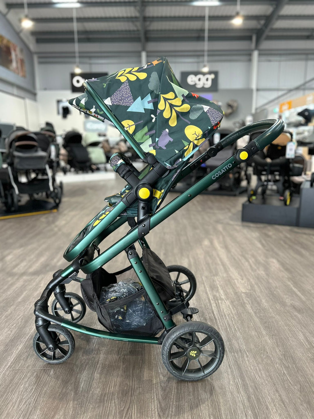 PRE LOVED Cosatto Giggle 3 Pram & Pushchair - Into the Wild + Footmuff