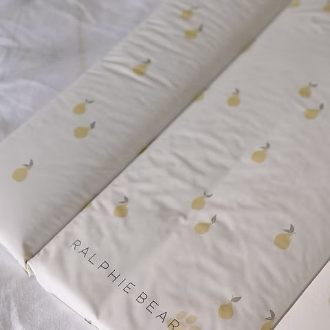 Ralphie Bear Comfort Changing Mat - Pears