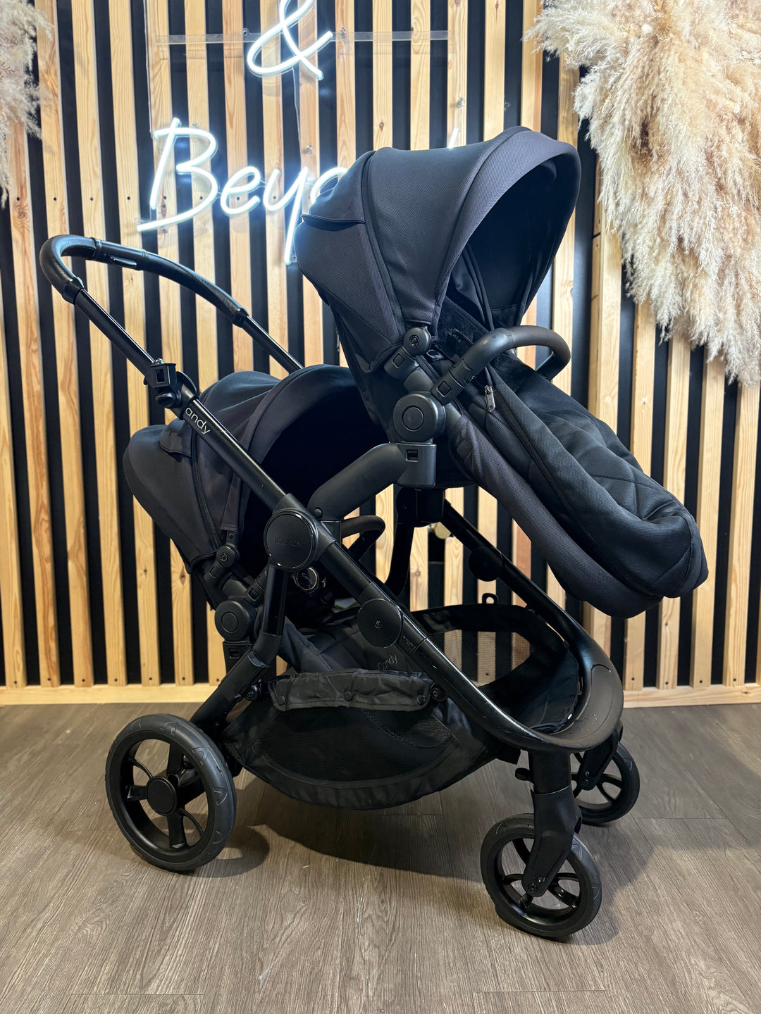 PRE LOVED iCandy Orange3 Double Bundle - Black