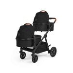 Ickle Bubba Virgo Twin 18 Piece Nimbus Car Seat Bundle - Black