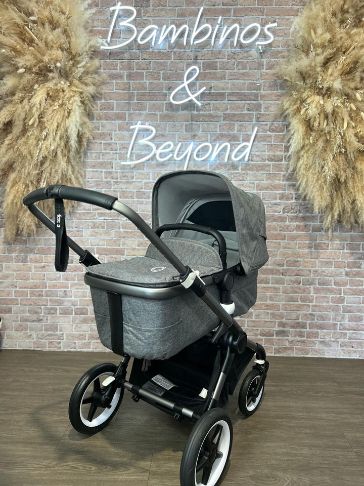 PRE LOVED Bugaboo Fox 3 Travel System - Grey Melange