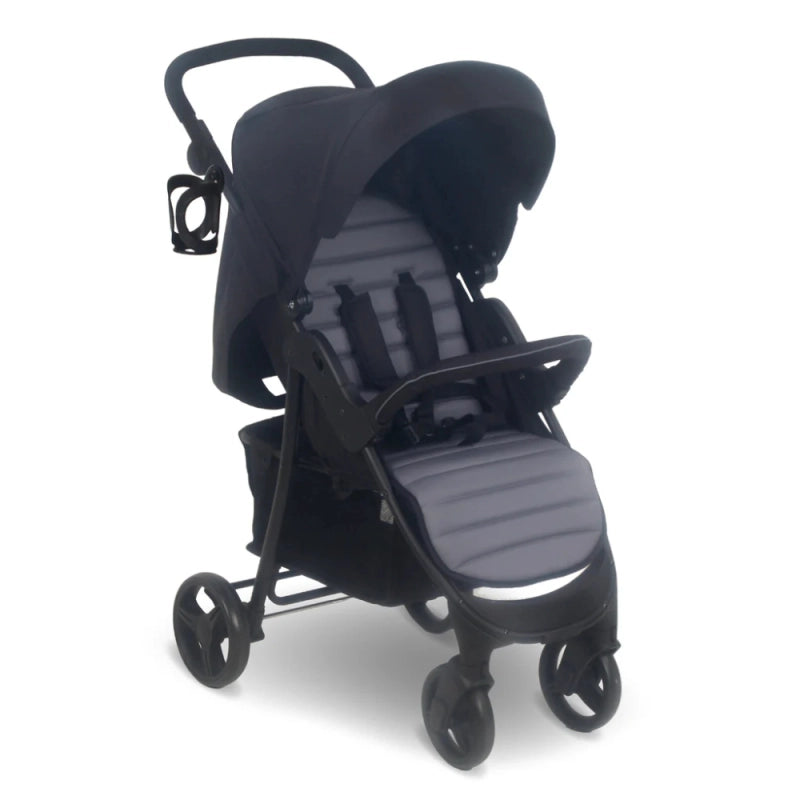 My Babiie MB30 Plus Pushchair - Black/Grey