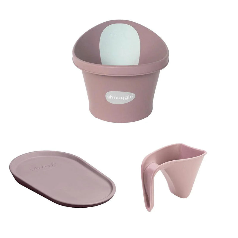 Shnuggle Baby Bath and Squishy Bundle - Blossom