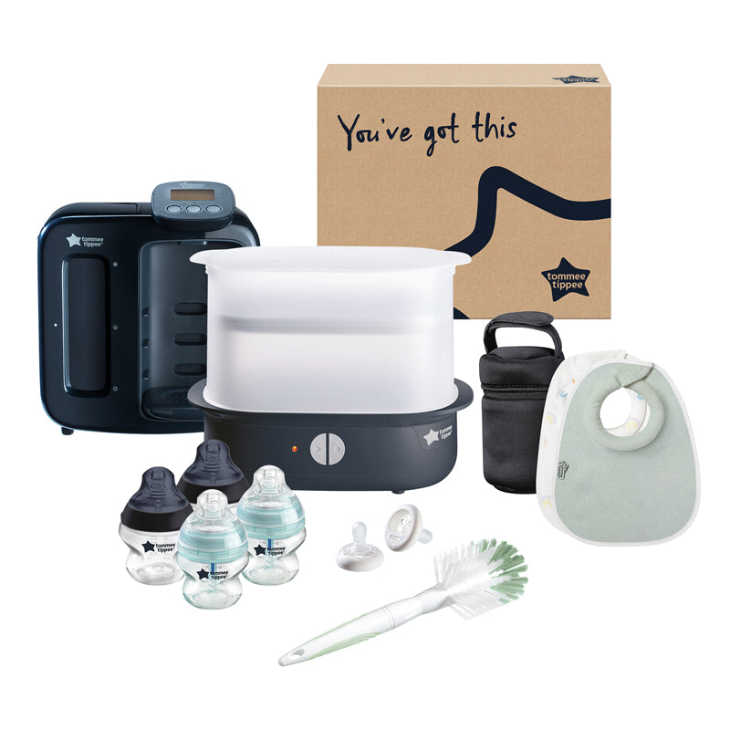 Tommee Tippee Ultimate Feeding Kit Inc Perfect Prep - Black