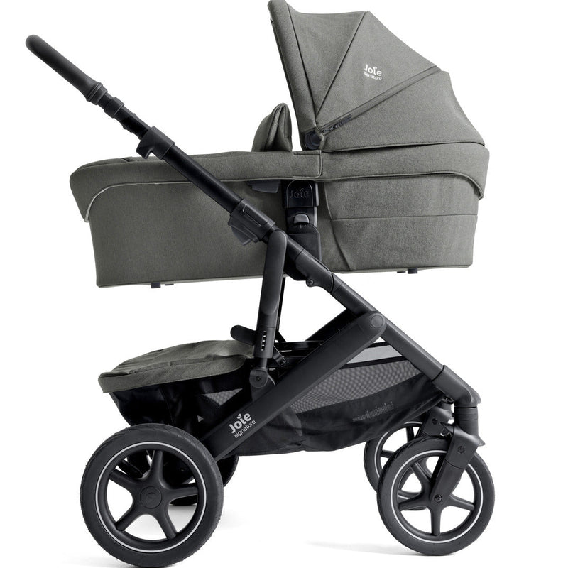 Joie Finiti Travel System Inc Sprint i-Size Car Seat Click and Go Bundle - Evergreen