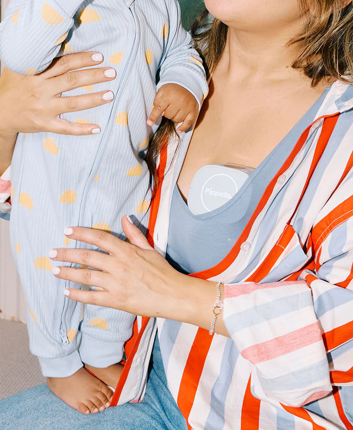 Pippeta LED Wearable Hands-Free Breast Pump 2 Pack - Sea Salt