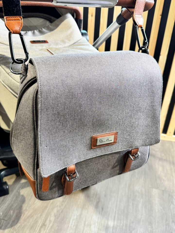 PRE LOVED Silver Cross Wave Twin Travel System - Linen