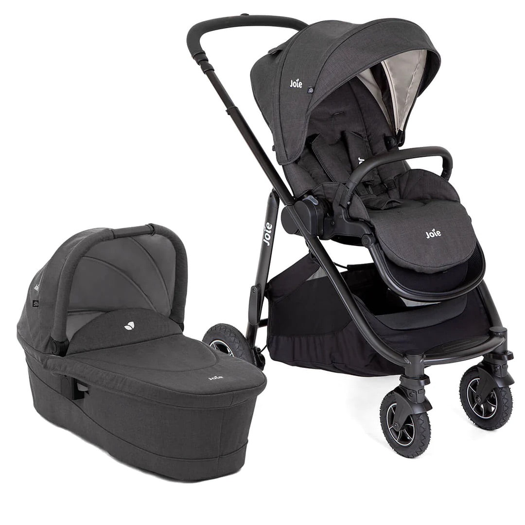 Joie Versatrax + Ramble XL Carrycot - Shale