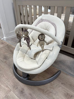 EX DISPLAY Nuna Leaf Grow (inc Toy Bar) - Cloud