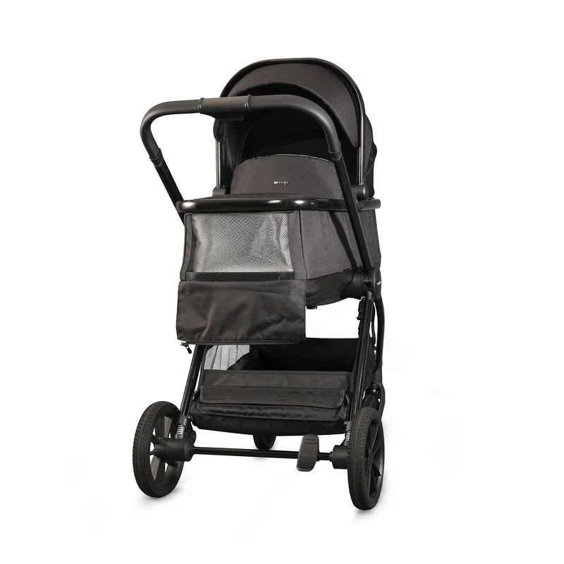 Mee-Go Cocoon Pushchair Bundle with Accessories – Liquorice