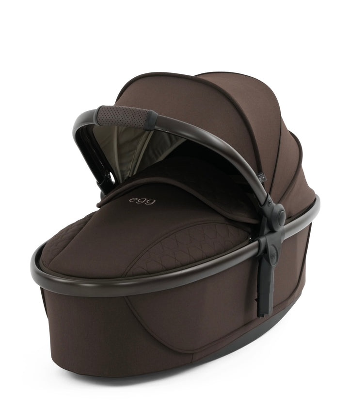 egg3 Luxury Maxi-Cosi Cabriofix i-Size Travel System Bundle - AINR Exclusive Turkish Coffee