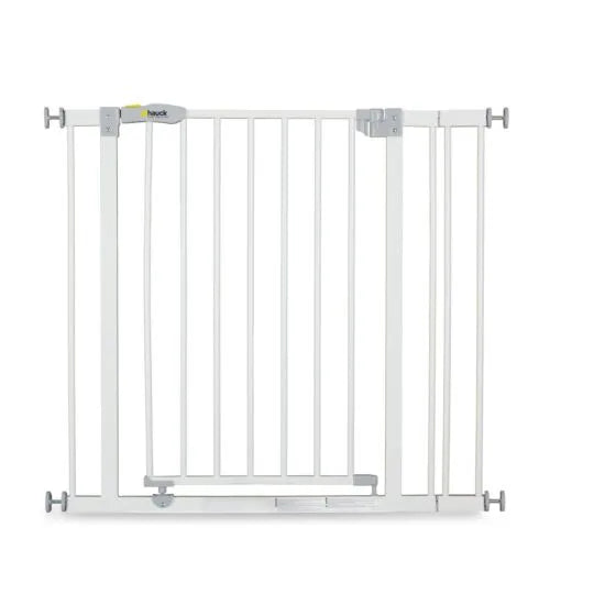 OPEN BOX Hauck Open N Stop Safety Gate + 9Cm Extension - White