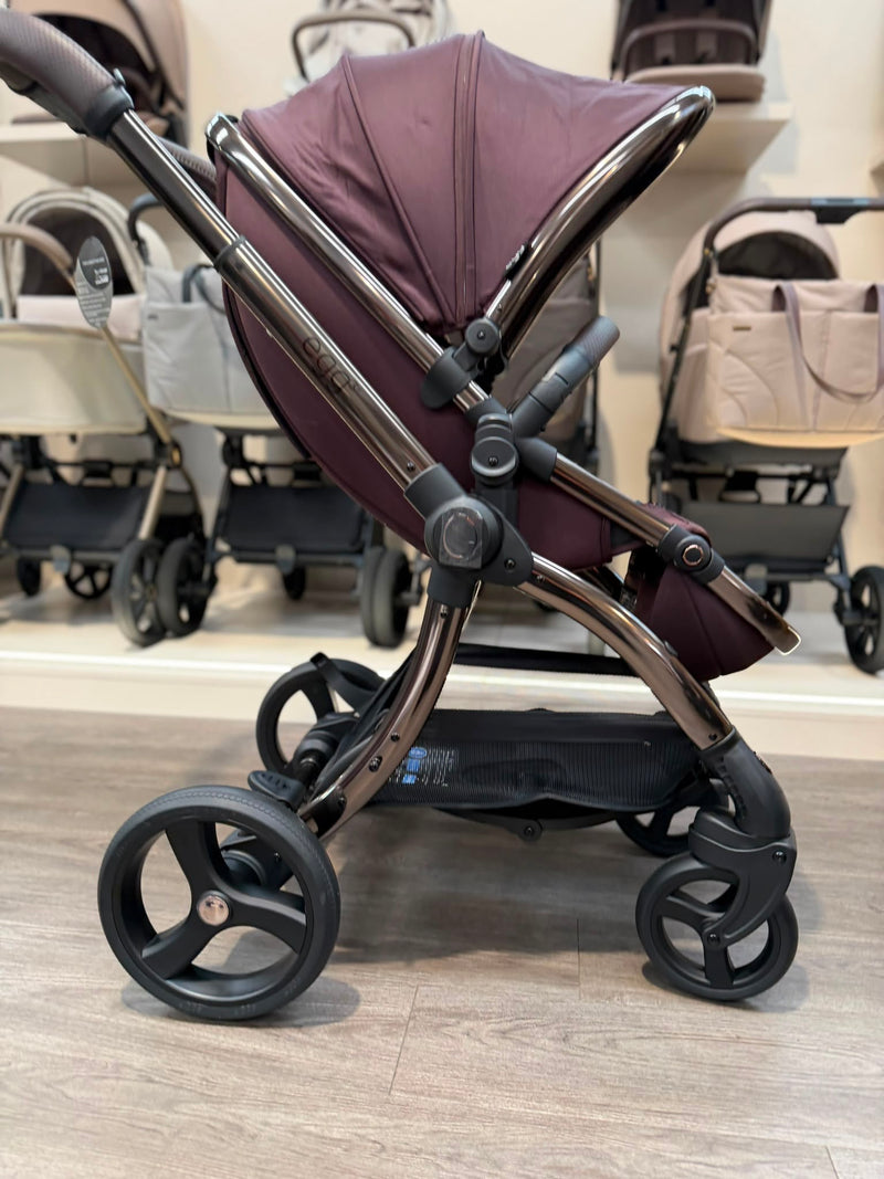 OPEN BOX egg3 3in1 Travel System Bundle Inc Isofix Base - Mulberry
