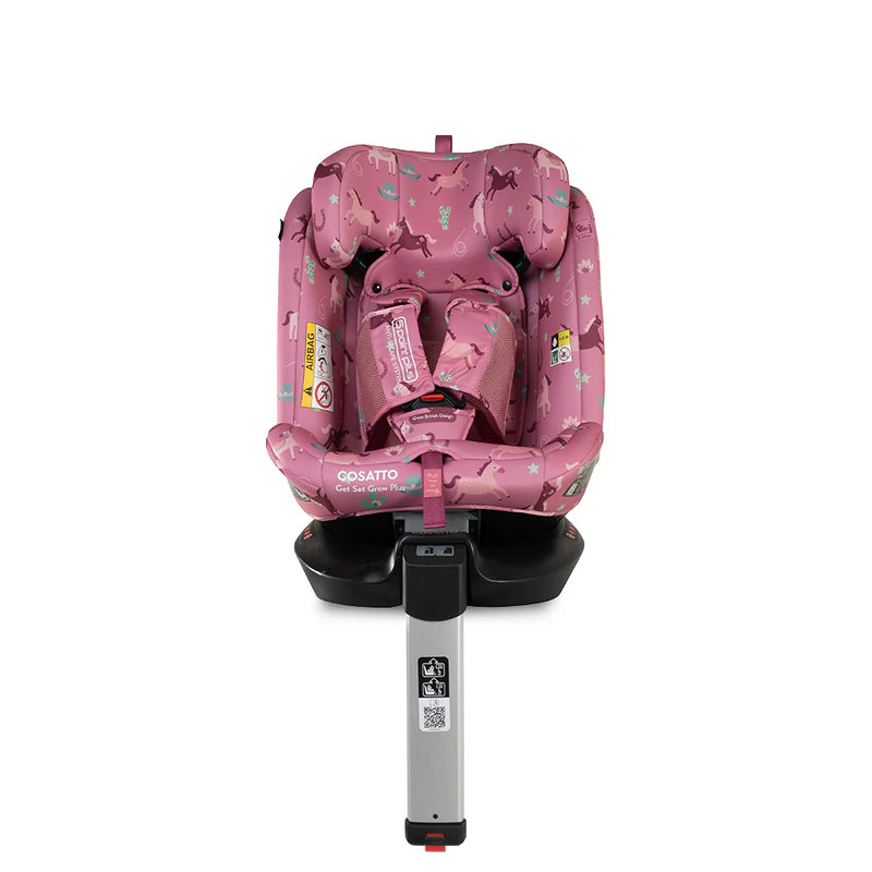 Cosatto Get Set Grow Plus i-Size 360 Car Seat – Pony Party