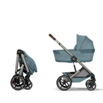 Cybex Balios S Lux Cloud G3 Ultimate Travel System Bundle - Stormy Blue (2026)
