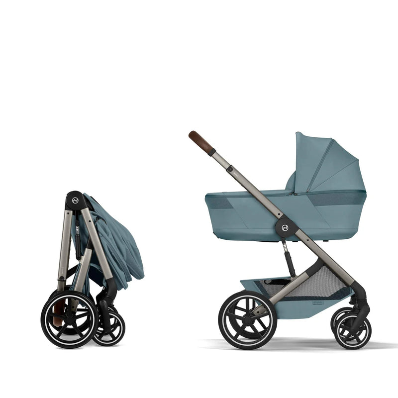Cybex Balios S Lux Cloud G3 Ultimate Travel System Bundle - Stormy Blue (2026)