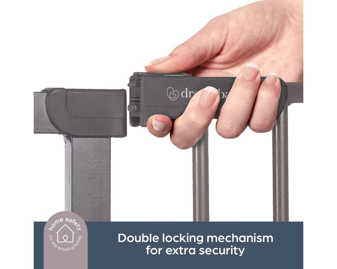 Dreambaby Ava Security Gate - Charcoal