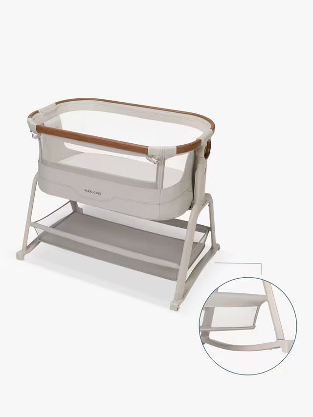 Maxi-Cosi Iora Plus Bedside Crib - Elegance Beige