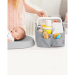Skip Hop Light Up Diaper Caddy Organiser - Heather Grey