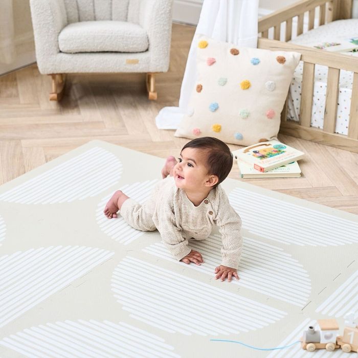 Tutti Bambini Infinity Baby Playmat - Orbital Oatmeal