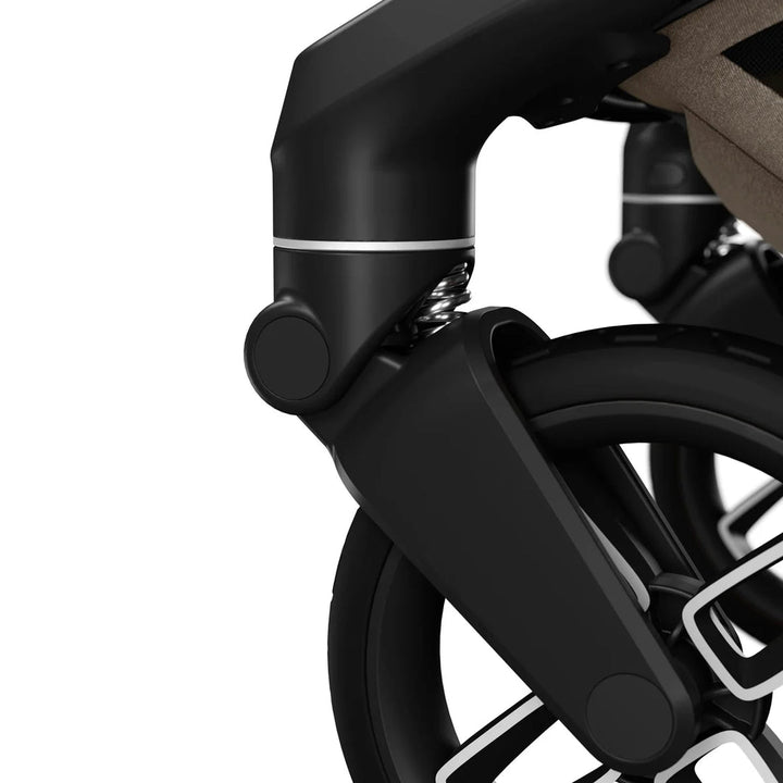 Maxi-Cosi Fame 14 Piece Premium Travel System + Home Bundle - Twillic Truffle/Brown