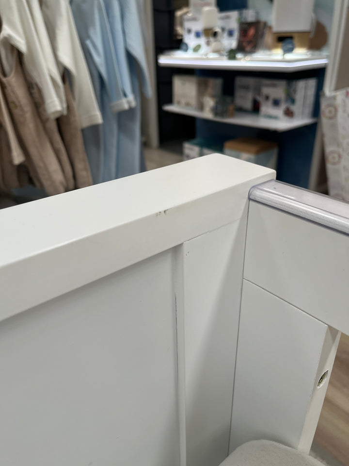 EX-DISPLAY Tutti Bambini Tivoli 3 Piece Nursery Room Set - White (COLLECTION OR LOCAL DELIVERY ONLY)