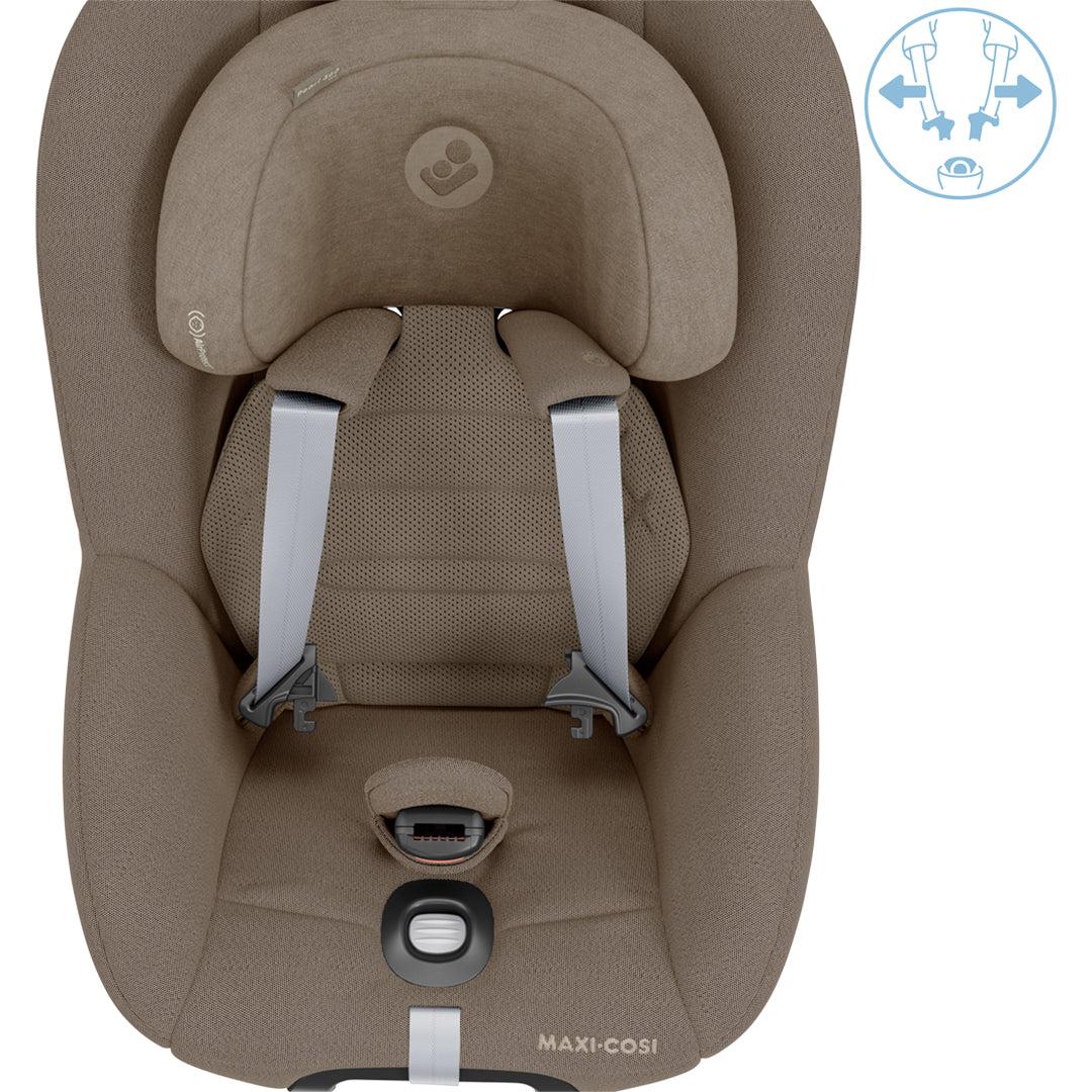 Maxi-Cosi Fame 10 Piece Premium Family 360 Pro Travel System - Twillic Truffle/Black Wheels