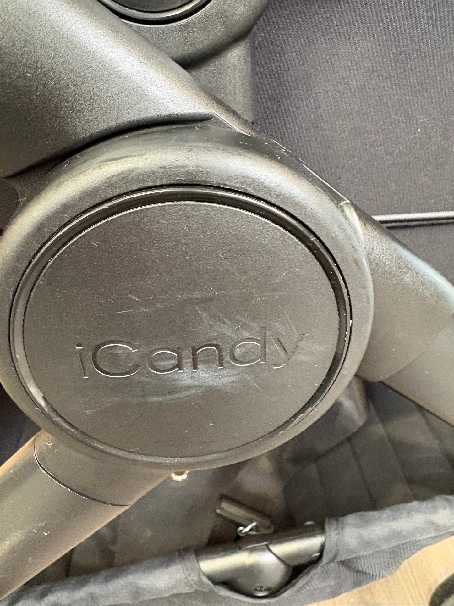 PRE LOVED iCandy Peach 7 Travel System - Jet/Black