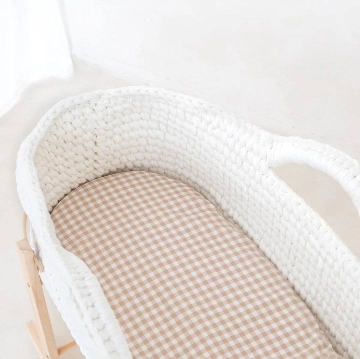 Clair De Lune 2 Pack Fitted Little Duckling Moses Basket Sheets - 74 x 30 cm