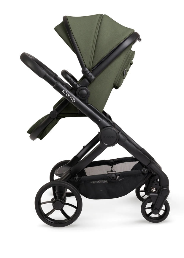 iCandy Peach 7 Pushchair and Carrycot - Complete Car Seat Bundle - Ivy