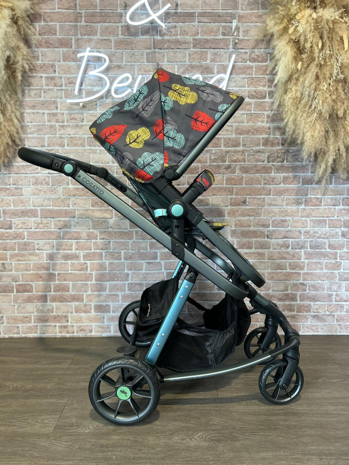 PRE LOVED Cosatto Giggle Quad Pram and Pushchair - Hare Wood