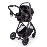 Redkite Push Me Savanna i Travel System Ultimate Baby Essentials Bundle - Black