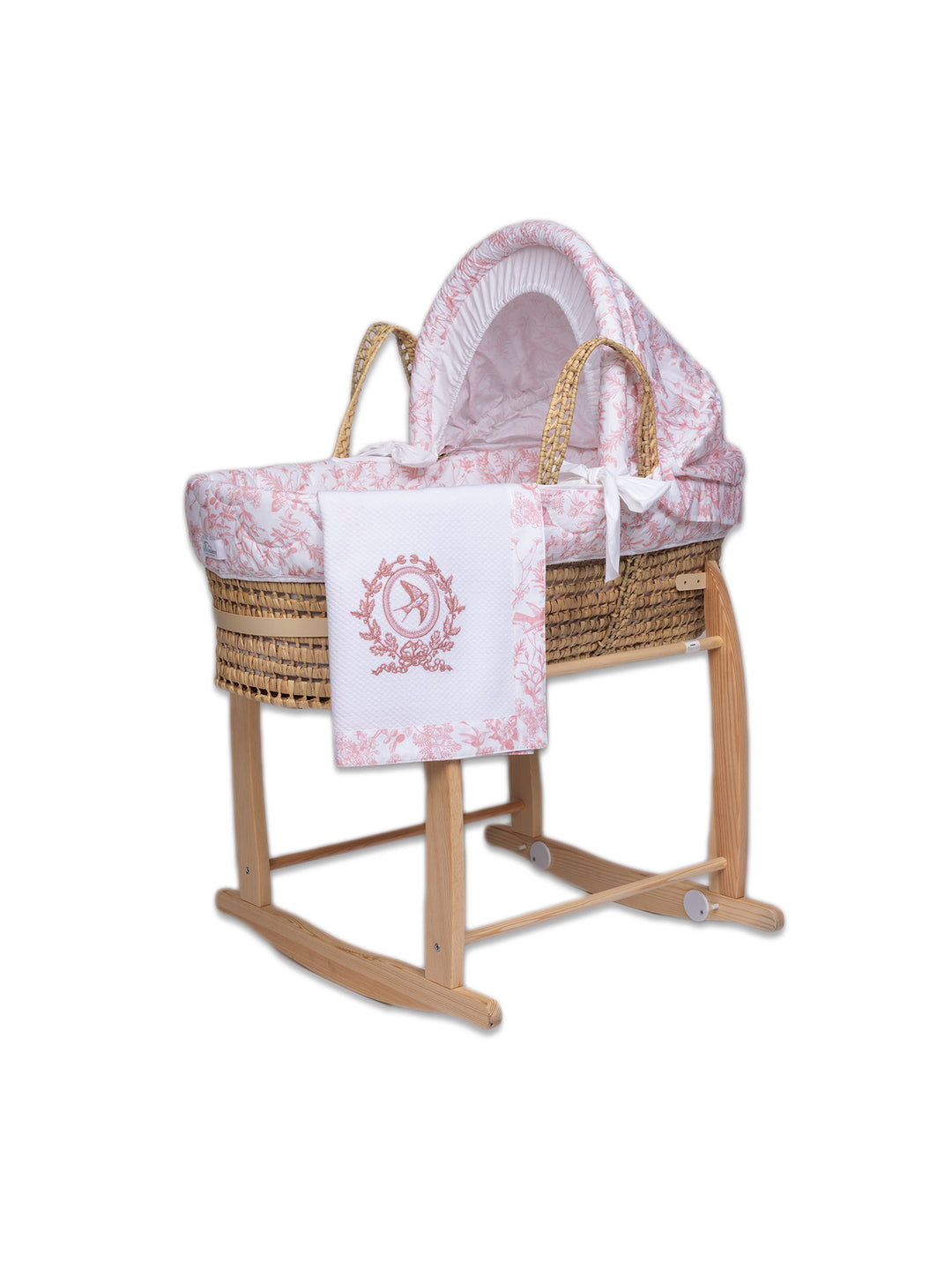 Funnababy Hummingbird Moses Basket Bundle