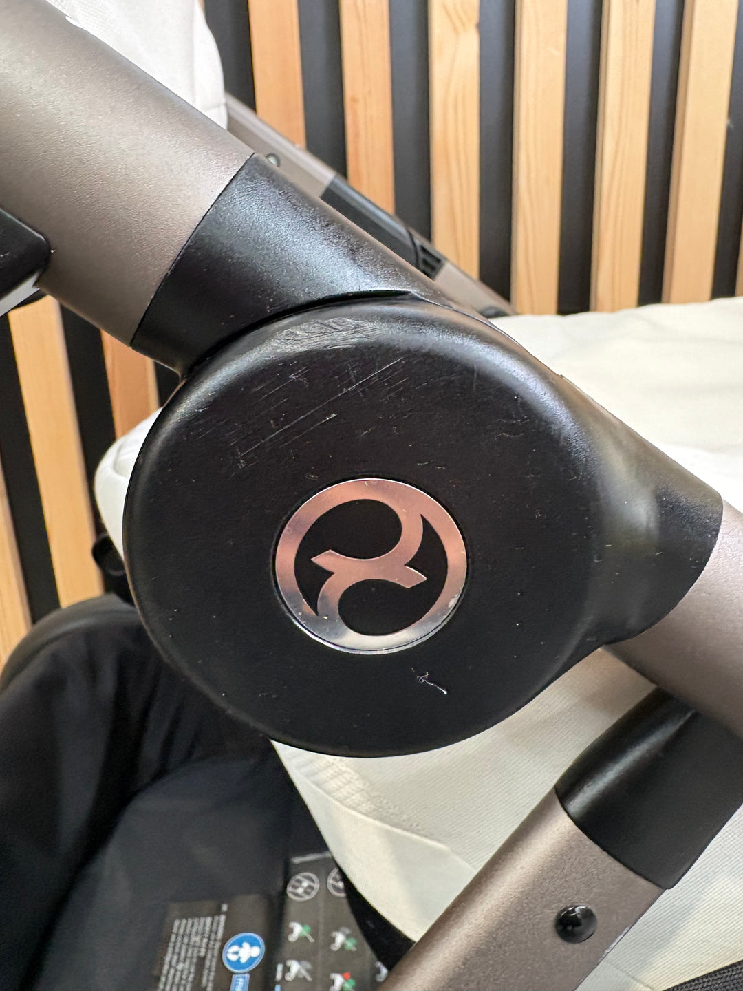 PRE LOVED Cybex Gazelle S Double Bundle - Seashell Beige