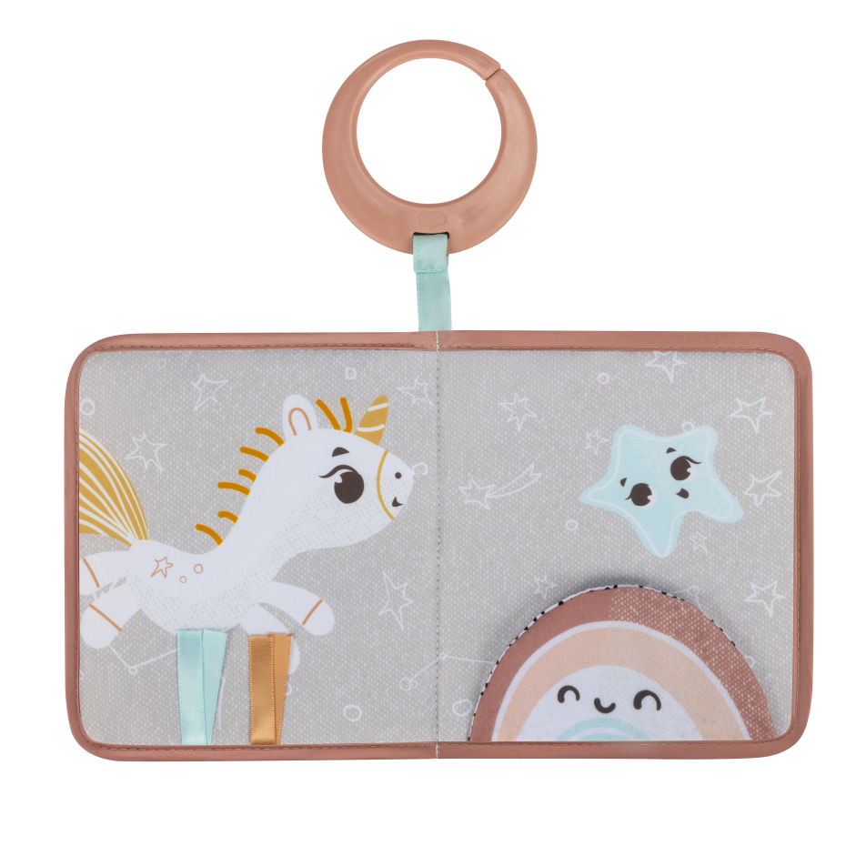 Tiny Love Where Do I Travel Soft Book - Unicorn Wonderlands