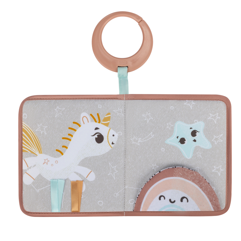 Tiny Love Where Do I Travel Soft Book - Unicorn Wonderlands