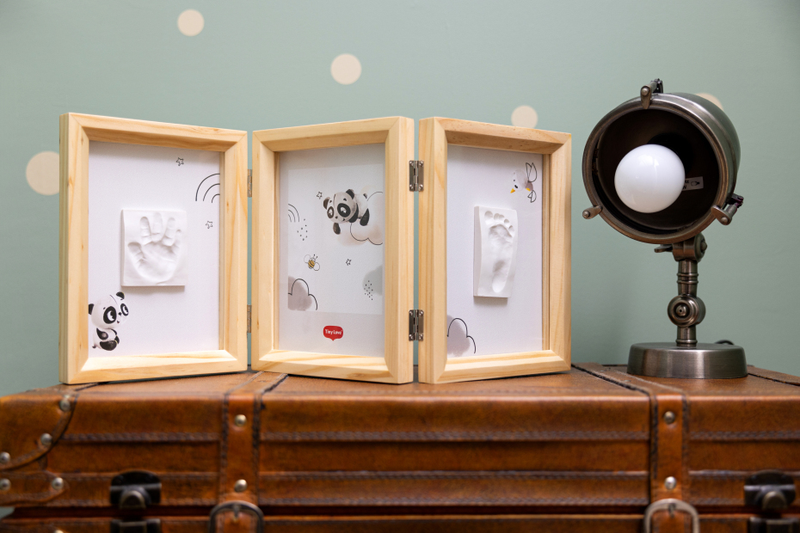 Tiny Love Tiny Creations Double Frame Wood