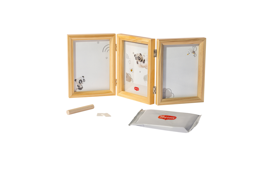Tiny Love Tiny Creations Double Frame Wood