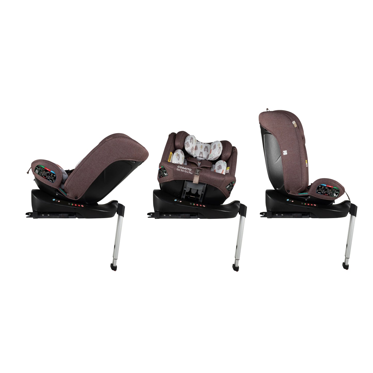 Cosatto Get Set Grow Plus i-Size 360 Car Seat – Bear Hug