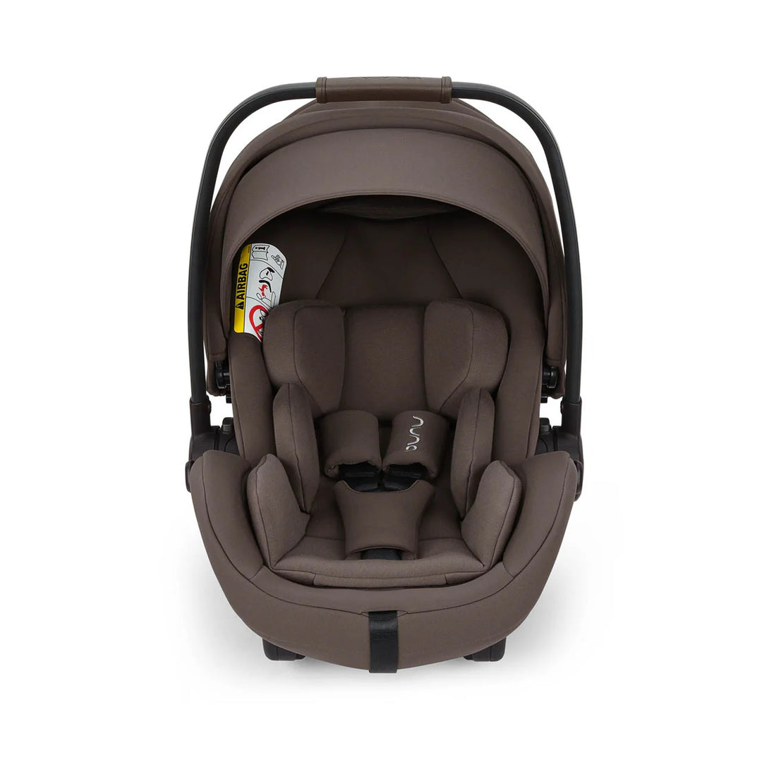 Nuna TRIV Next, LYTL Carrycot, ARRA Flex + Base Curve Travel System - Chestnut