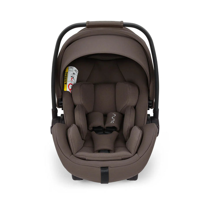 Nuna TRIV Next, LYTL Carrycot, ARRA Flex + Base Curve Travel System - Chestnut