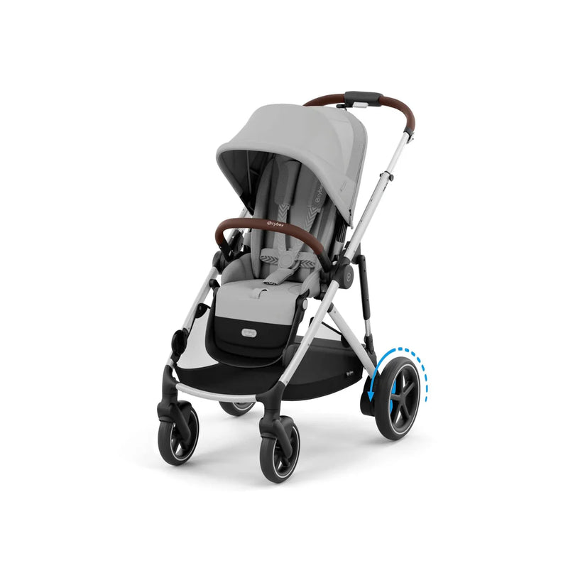 Cybex eGazelle S, 9 Piece Bundle - Stone Grey/Silver
