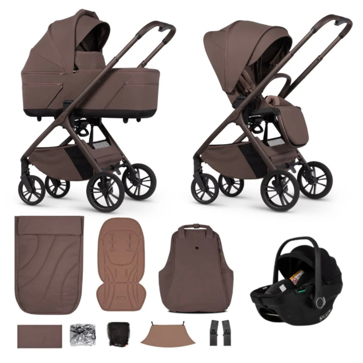 Venicci Tila 13 Piece Luxury Tiago Travel System Bundle - Noche