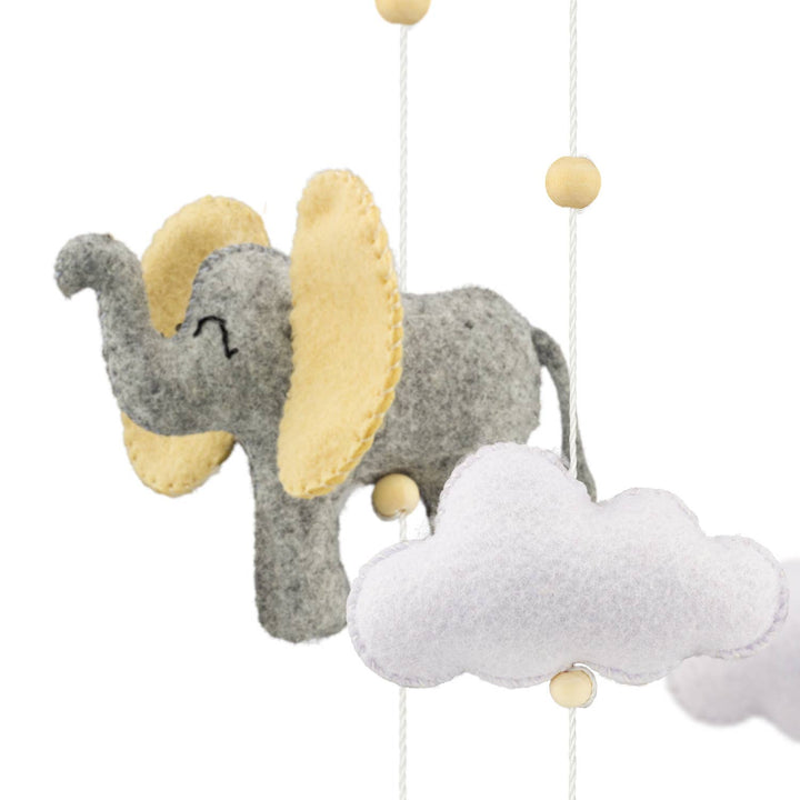 The Elephant Cot Mobile