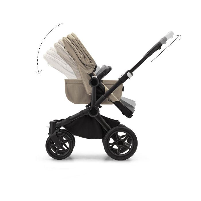 Bugaboo Donkey 5 Twin - Black/Desert Taupe