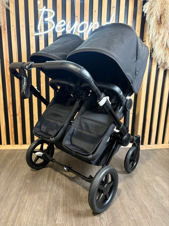 PRE LOVED Bugaboo Donkey5 Twin Bundle - Midnight Black