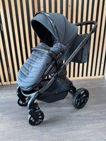 PRE LOVED iCandy Peach 7 Pram + Pushchair - Dark Grey