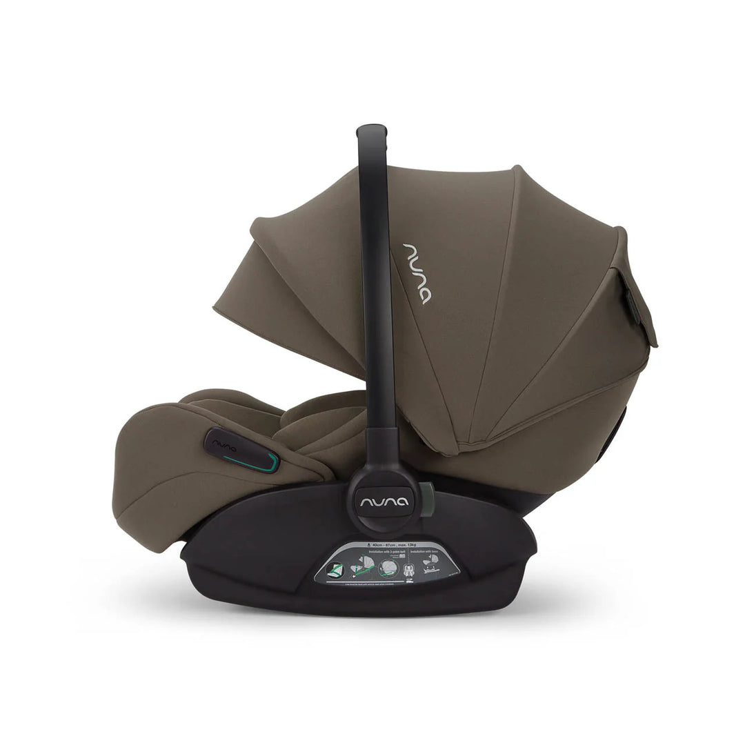Nuna MIXX next, Arra Flex + Base Curv Travel System Bundle - Pistachio