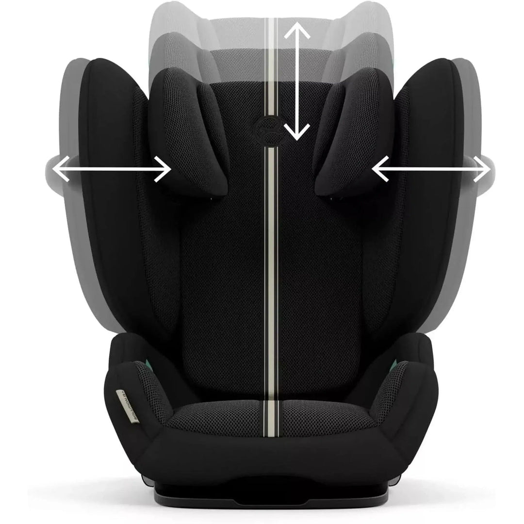 Cybex Solution G i-Fix Plus Car Seat - Moon Black